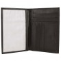 LEATHER PASSPORT HOLDER SNPC101-BR